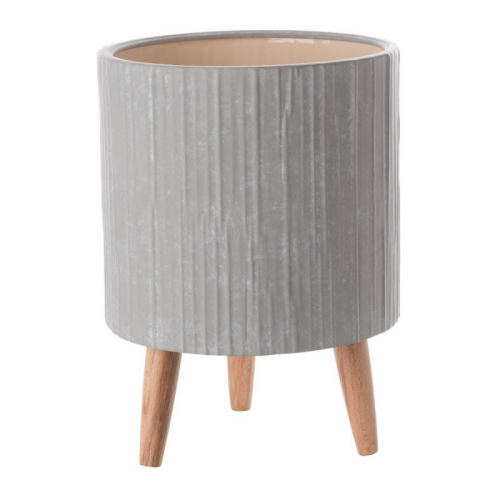 Cache-Pot Alto Grigio