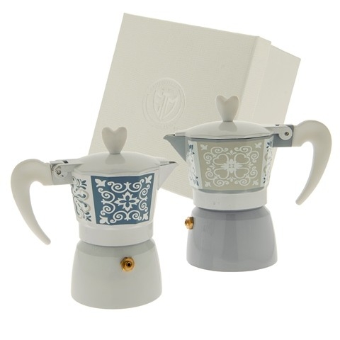 CAFFE' MOKA MOSAICO S/2 H.12 C/BOX 2/48
