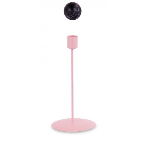 CANDELABRO METALLO ROSA