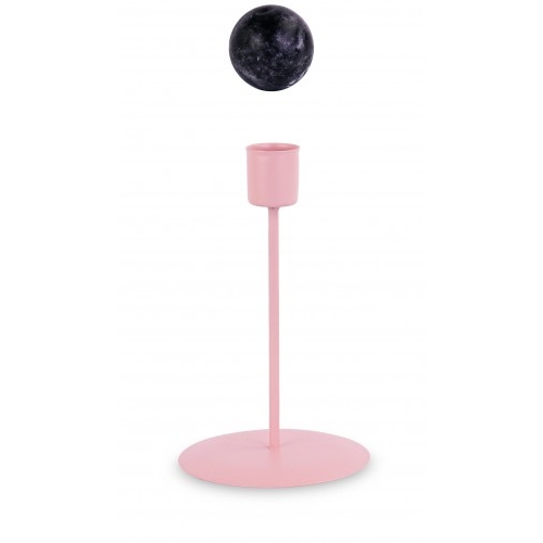CANDELABRO METALLO ROSA