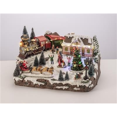 CARILLON PAESAGGIO NATALE CM 37,5