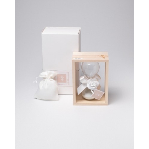 Clessidra Rosa - Con Legno