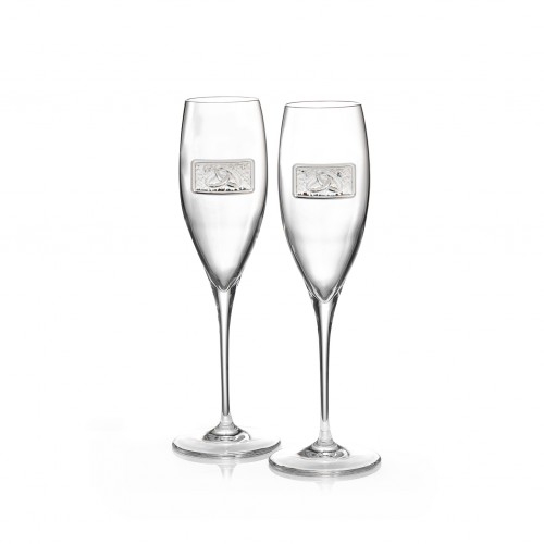 CONFEZIONE COPPIA FLUTE MATRIMONIO