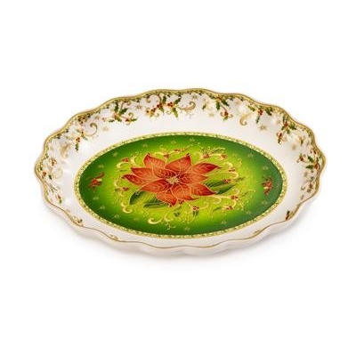 COPPA OVALE NATALE CM 28x22