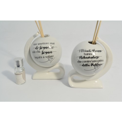 DIFFUSORE MAPPAMONDO PORCELLANA