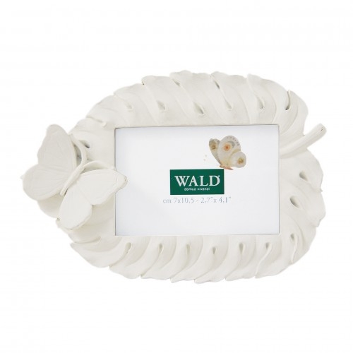 CORNICE RESINA CON FARFALLA COLORE CREMA
