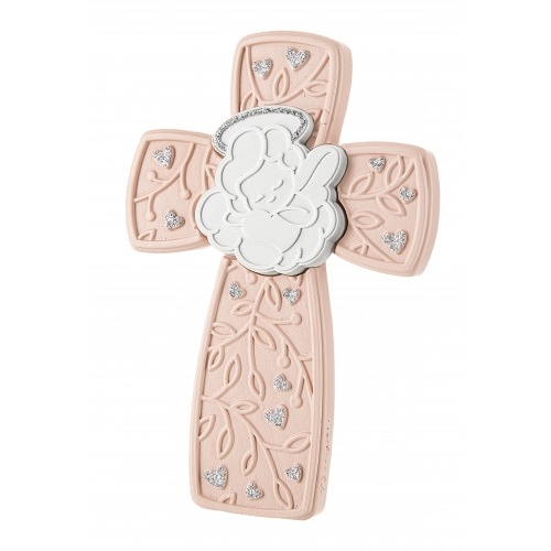 CROCE ANGELO 15X10 ROSA