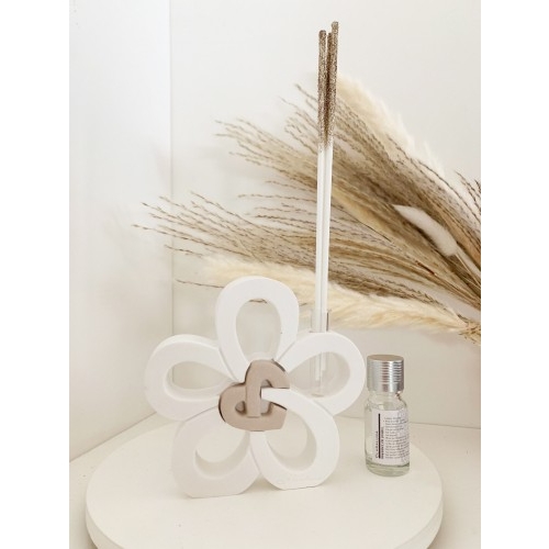 DIFFUSORE GESSO FIORE +KIT ESSENZA