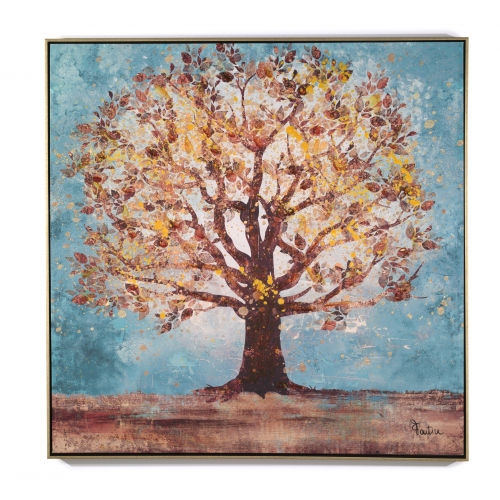 QUADRO CON CORNICE ALBERO DELLA VITA 