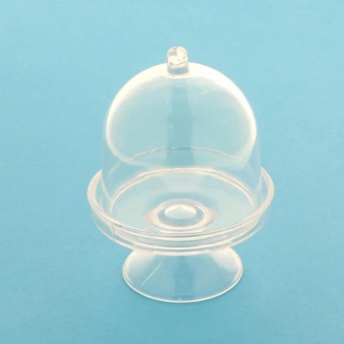 Scatolina per confetti in plexiglass forma alzatina