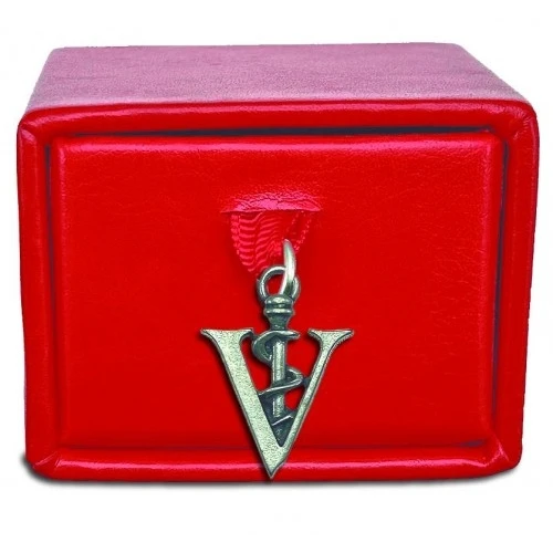 Scatolina porta confetti con ciondolo per laurea in veterinaria