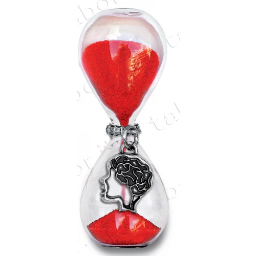 Clessidra laurea in neuroscienze cognitive, ciondolo cervello 