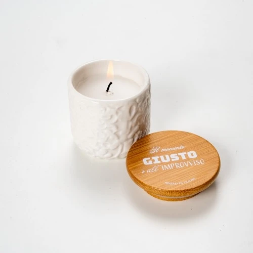 CANDELA CERAMICA IL MOMENTO GIUSTO