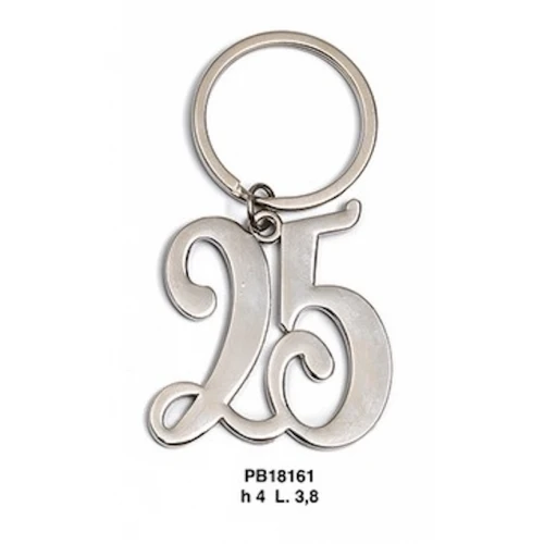 BOMBONIERA PORTACHIAVI 25°ANNIVERSARIO