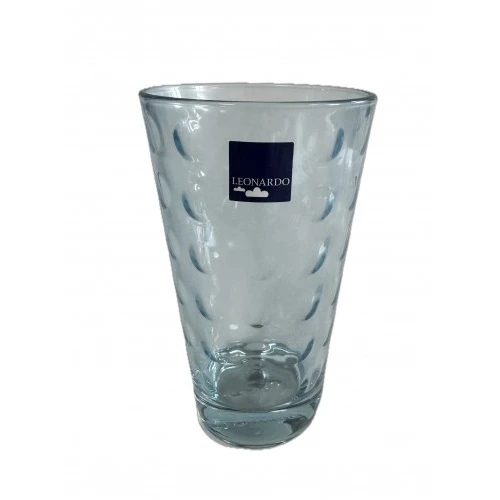 SET 6 BICCHIERE ACQUA-BIBITA IN VETRO TURCHESE