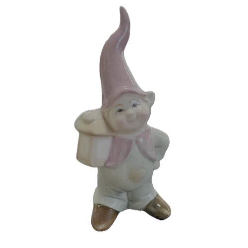 OFFERTA - ELFO IN PORCELLANA BOMBONIERA