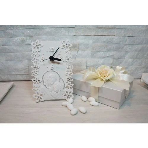 Orologio sacra famiglia con strass
