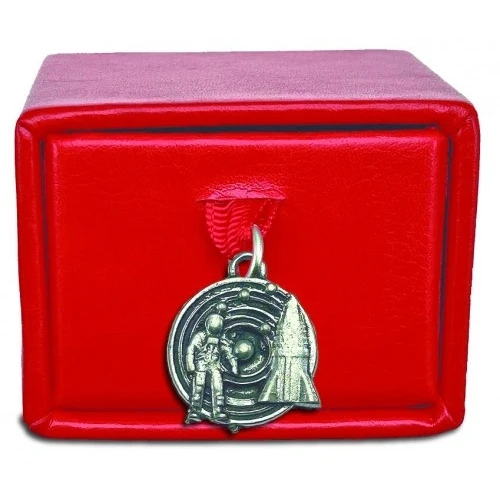 Scatolina porta confetti con astronauta e razzo per laurea in INGEGNERIA AEROSPAZIALE