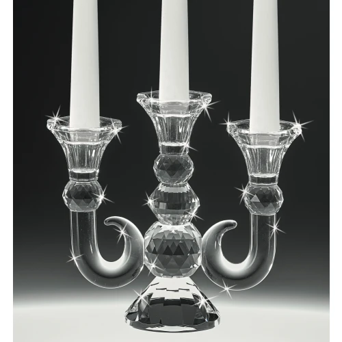 Candeliere in cristallo 3 LUCI - RANOLDI BOMBONIERE