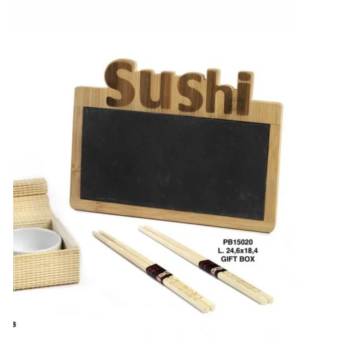 SET SUSHI VASSOIO E BACCHETTE