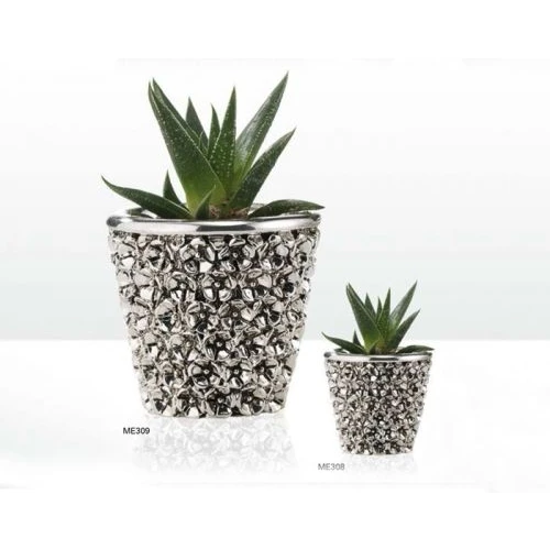 Vaso rivestito in argento - Memory 