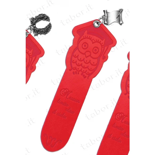 Segnalibro laurea ciondolo pergamena