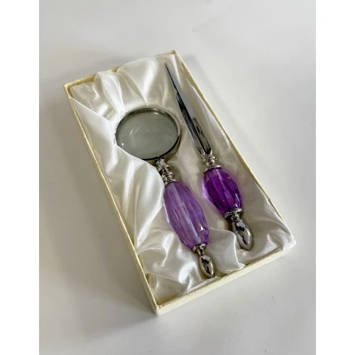 Set lente e tagliacarte Claraluna - Offerta Bomboniere