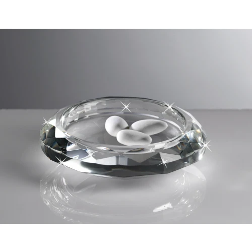 Piattino Ranoldi in Cristallo: Bomboniera Matrimonio Confezione Regalo