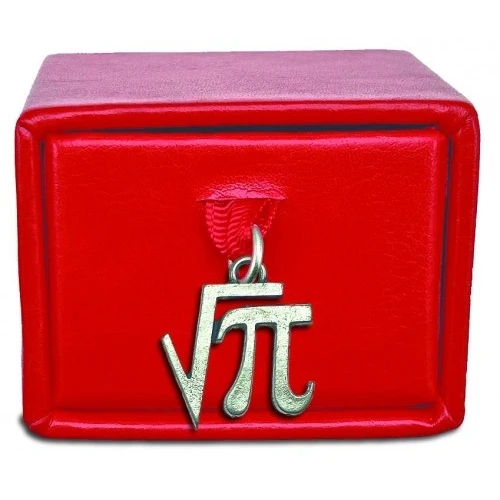 Scatolina porta confetti con pi greco e radice quadrata per laurea in MATEMATICA