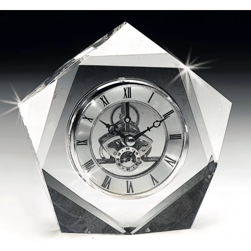 Orologio pentagono in cristallo - RANOLDI