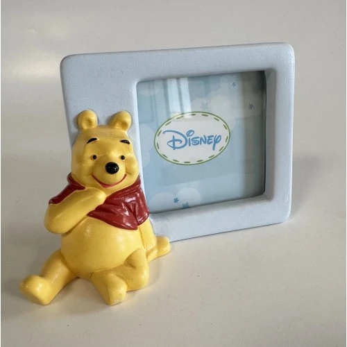 Winnie the Pooh DISNEY PORTAFOTO CERAMICA ORIGINALE EGAN CELESTE CM.11x17