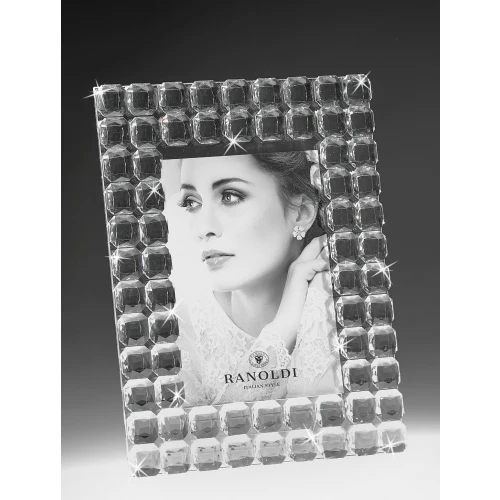 PORTAFOTO DOPPIO BORDO CRISTALLO - RANOLDI