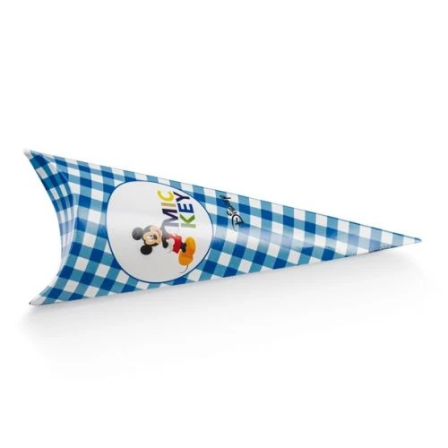 Cono portaconfetti Disney Mickey's Party Blu