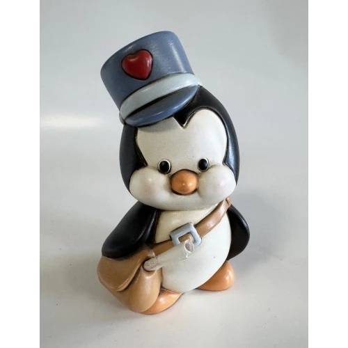 PINGUINO POSTINO CERAMICA ORIGINALE EGAN CM.16x10