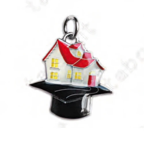 Ciondolo edificio - Bomboniera laurea