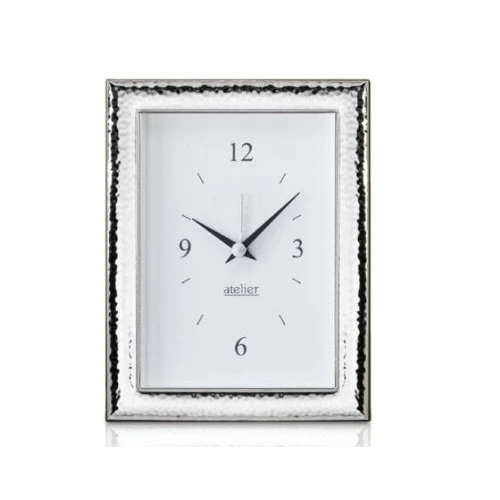 Sveglia linea Pearl argentata - Atelier