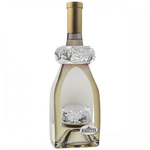 CONFEZIONE TAPPO + SALVAGOCCIA DECORO UVA