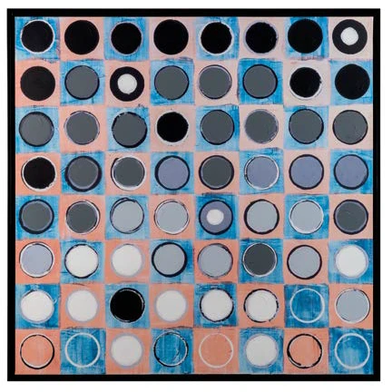 Quadro stampa serigrafica 100x100 con cornice - L'Oca Nera