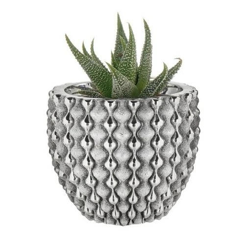 Vasetto onde argento