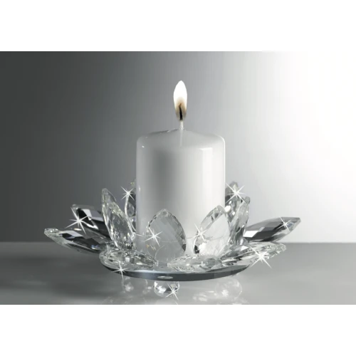 Portacandela Ninfea in Cristallo Ranoldi – Design Artigianale Made in Italy