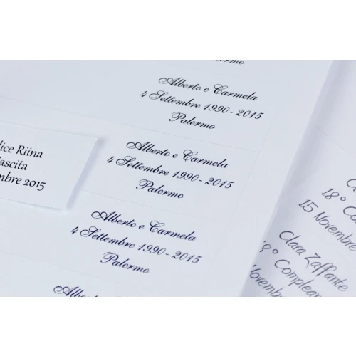 Confezione da 50 bigliettini da cerimonia