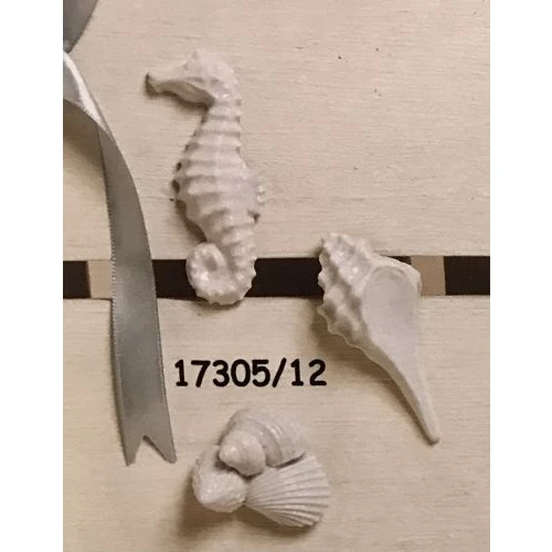 SOGGETTI MARINI CON CALAMITA 2017 MAGNETI TEMA MARE - 17305 12 pz