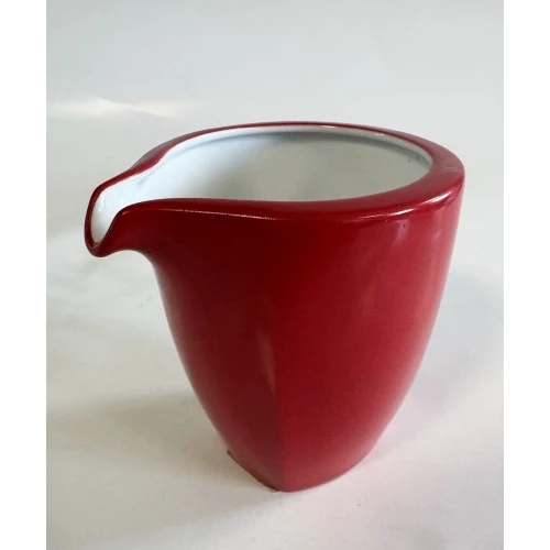 Bricco lattiera in fine porcellana colorata rossa - Thomas