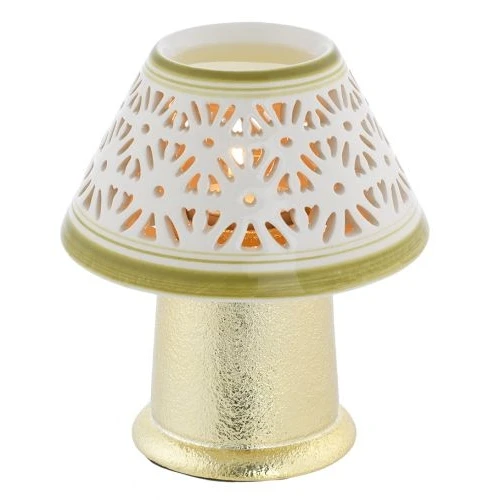 DIFFUSORE LAMPADA CON TEALIGHT - VERDE