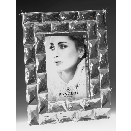 PORTAFOTO DOPPIO BORDO CRISTALLO - RANOLDI