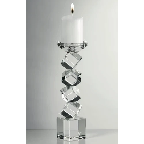 CANDELABRO 1 FIAMMA IN CRISTALLO - RANOLDI 