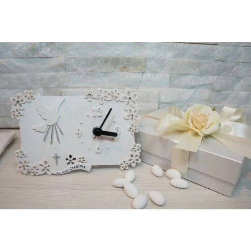 Orologio cresima con strass