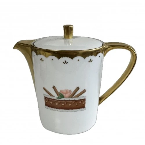 CAFFETTIERA IN PORCELLANA BULGARI DOLCI DECO'