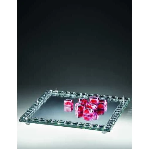 Piatto centrotavola rettangolo specchio - RANOLDI