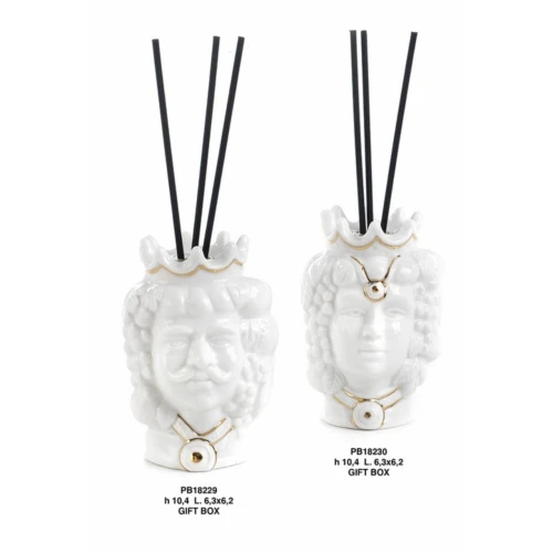 DIFFONDIPROFUMO TESTA MORO DONNA 10.4 CM. 